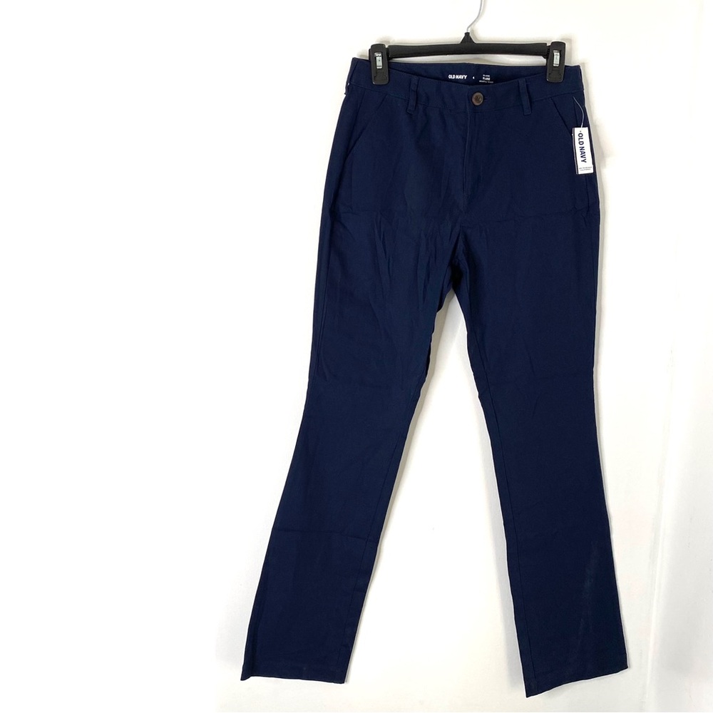 Old Navy High-Rise Flare Adjustable Waist Pant NWT Navy Blue